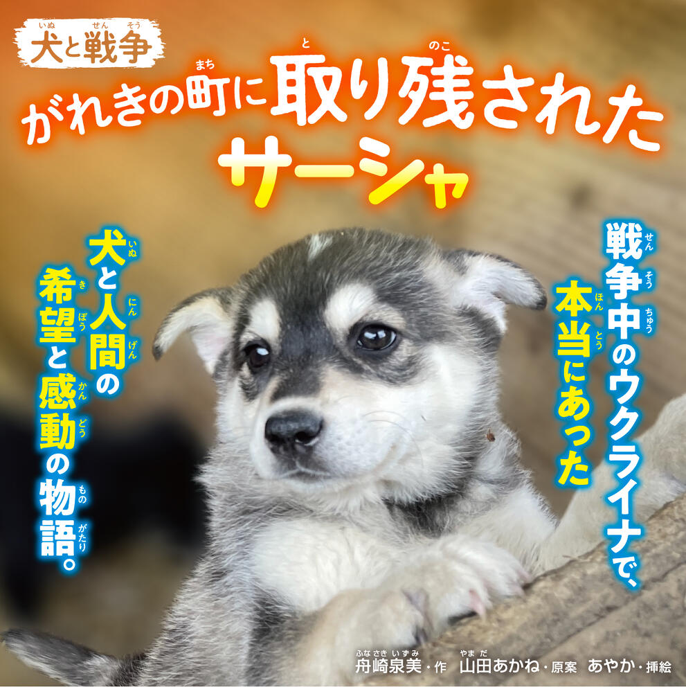 犬と戦争 がれきの町に取り残されたサーシャ | 特集 | 角川つばさ文庫