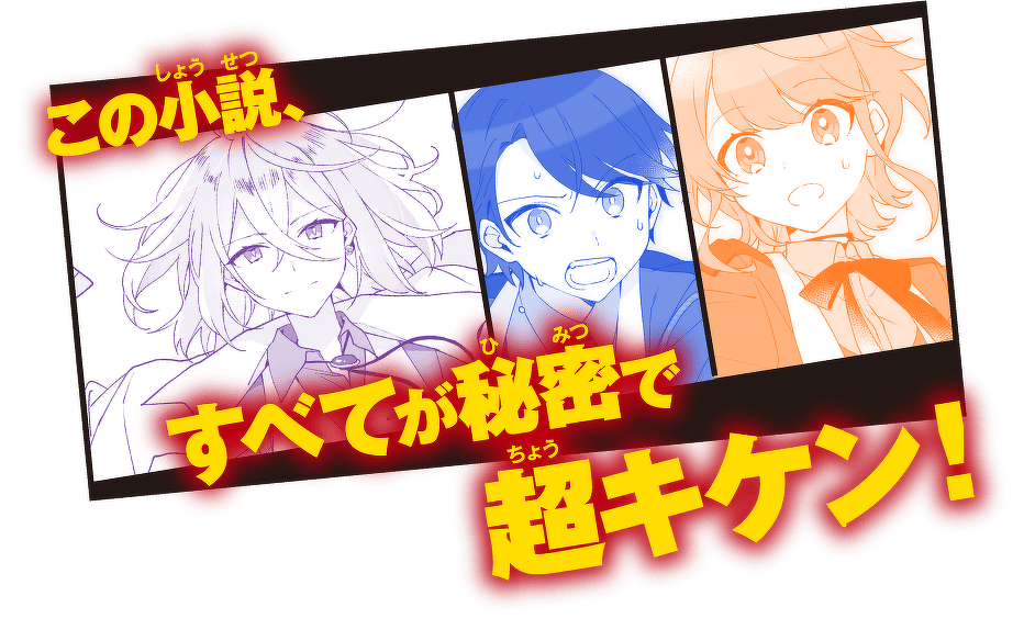 この小説、すべてが秘密で超キケン!