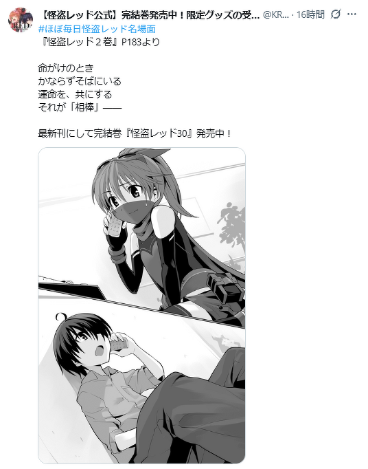 更新！】公式Xアカウントの投稿が読めるよ！「#ほぼ毎日怪盗レッド名
